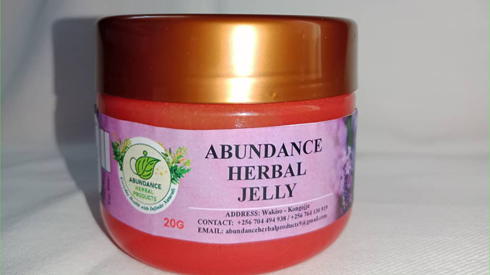 Abundance Herbal Products labels and packaging case study