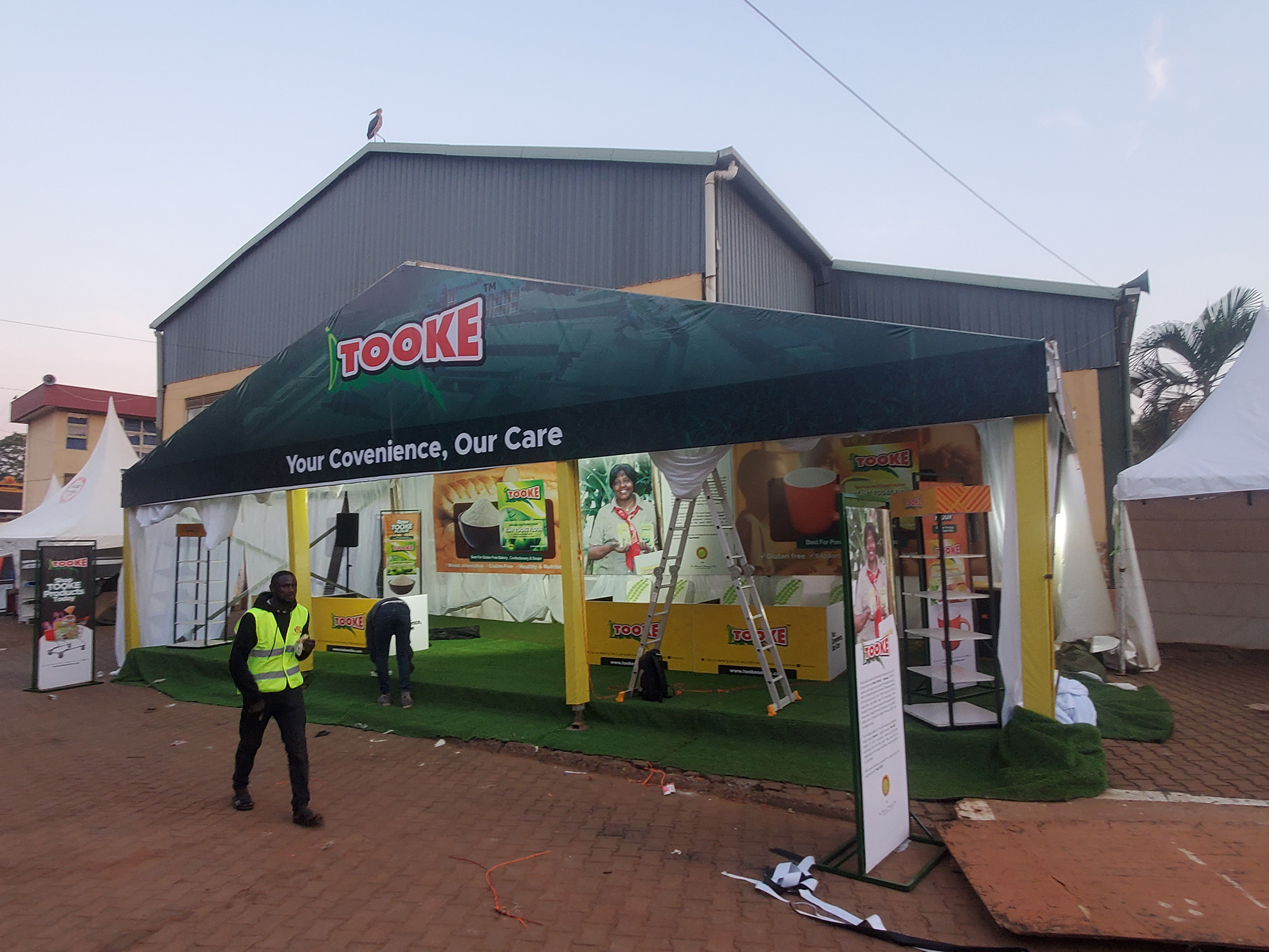 TOOKE BIRDC UMA 2025 exhibition branding case study in Kampala