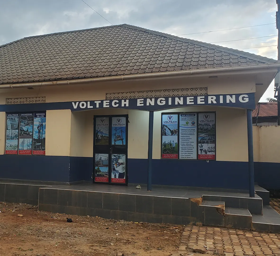 Voltech Engineering corporate rebrand in Kampala by Kamog Artistry