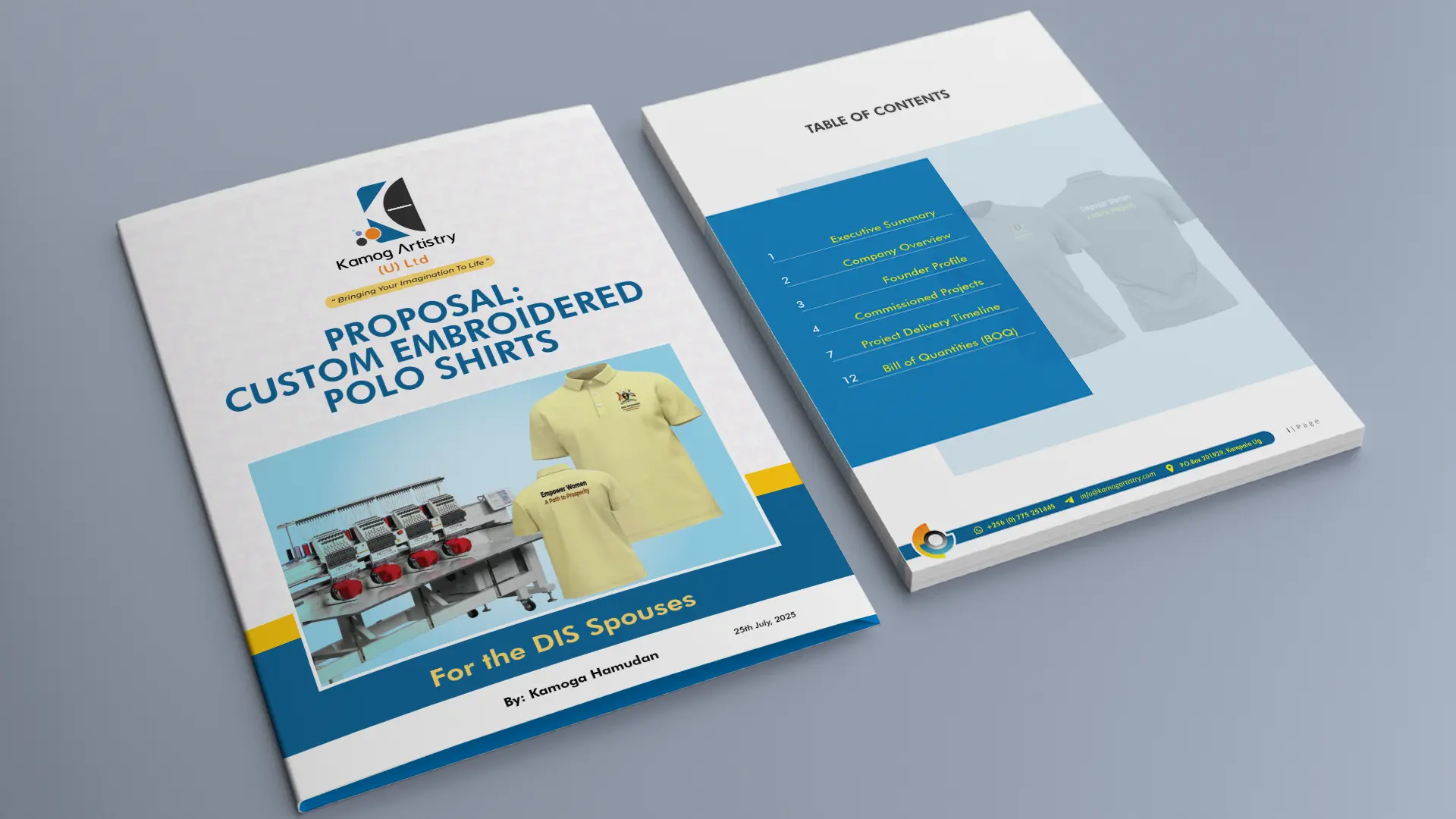 Coordinated brand template family showing document layouts, stationery assets and corporate communication materials
