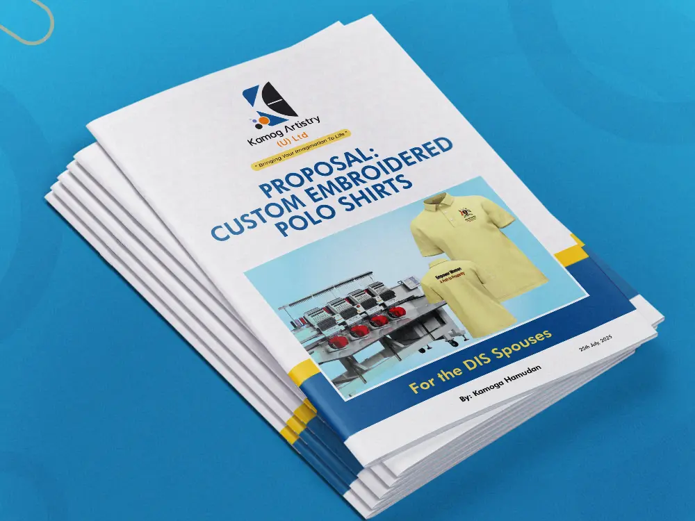 Proposal presentation example prepared for client-facing submission and formal review