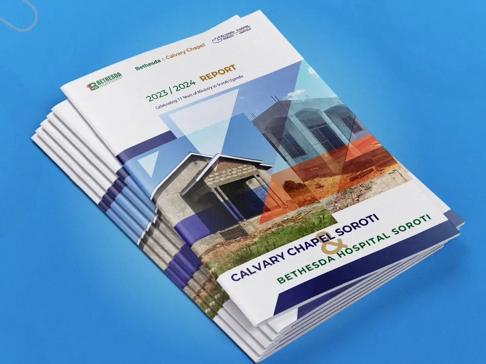 Report design in Kampala for annual reports project reports institutional documents and business presentation