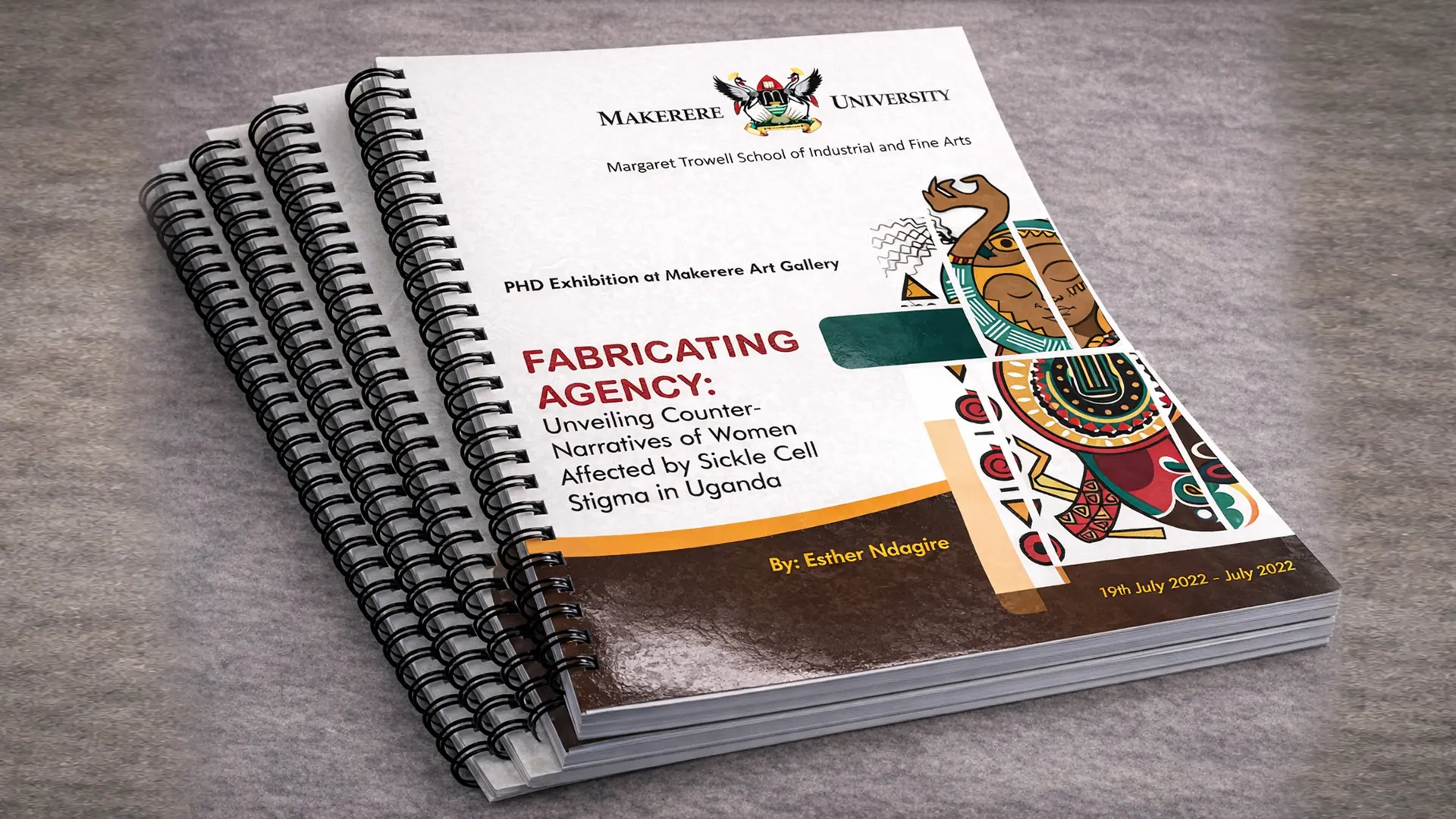 Print finishing services in Kampala by Kamog Artistry