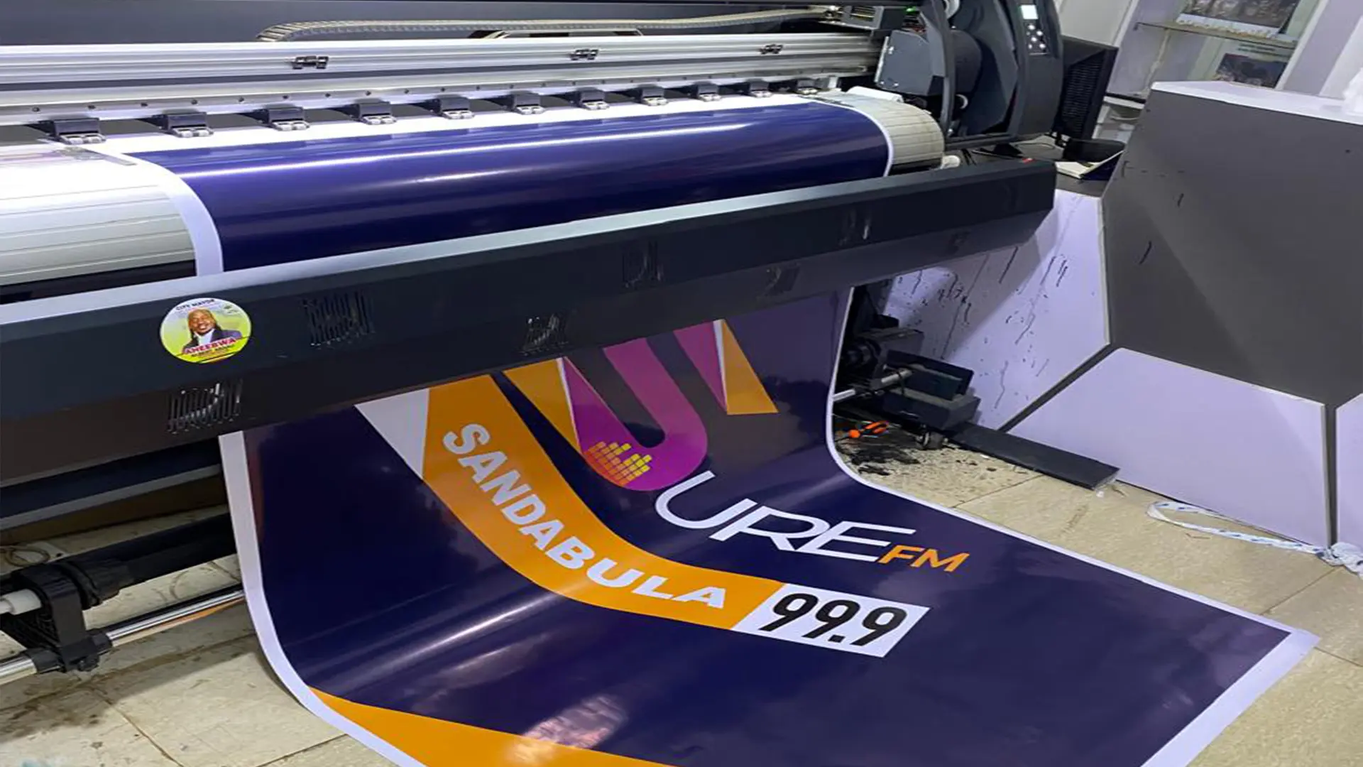 Sticker printing services in Kampala